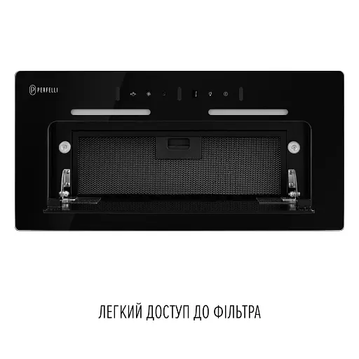 Вытяжка полновстраиваемая PERFELLI NUOVA 6QWRB NERO SILENZIO - фото 10