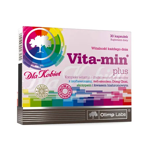 Витамины и минералы Olimp Vita-Min Plus for Women 30 капсул 