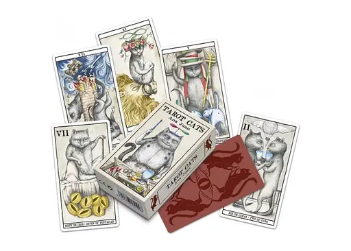 Карты Таро Fournier Кошек (Tarot Cats by Ana Juan) (ВР_КТКК) - фото 6