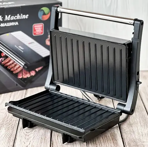 Прижимной гриль RAF R.240 1000 Вт с антипригарным покрытием - фото 3