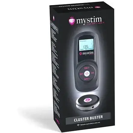 Электростимулятор Mystim Cluster Buster 8 каналов, 12+5 программ, беспроводное управление - фото 8