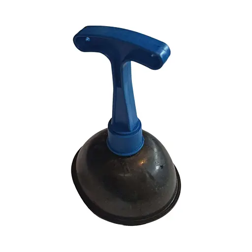 Вантуз с пластиковой ручкой Синий 84425 - фото 1