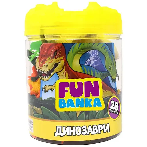 Игровой мини-набор Fun Banka Динозавры