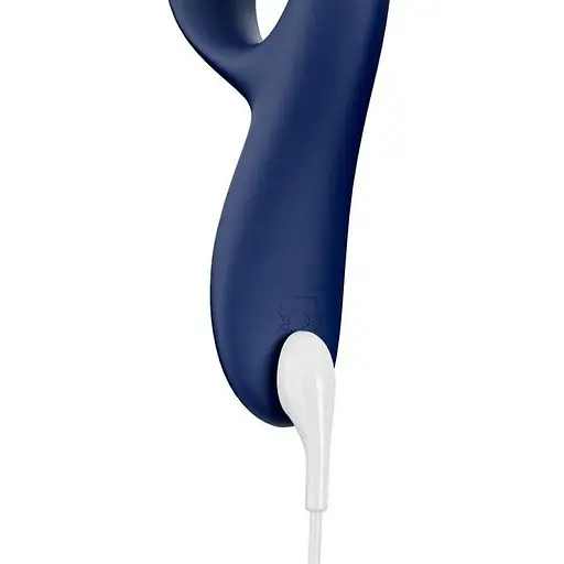 Смарт-вібратор кролик We-Vibe Nova Midnight Blue регульований кут нахилу ствола - фото 5