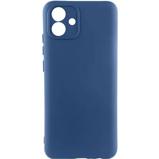 Чохол Getman TPU Liquid Silk Full Camera для Samsung Galaxy A05 Синій/Navy Blue