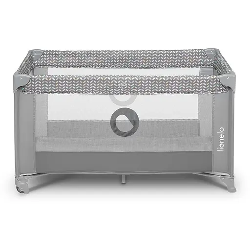 Уцінка. Манеж-ліжечко Lionelo Stefi, сірий (LO.SF05) - фото 3