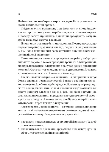 Обирайте своїх ворогів мудро: бізнес-планування для добірливих сміливців - фото 14