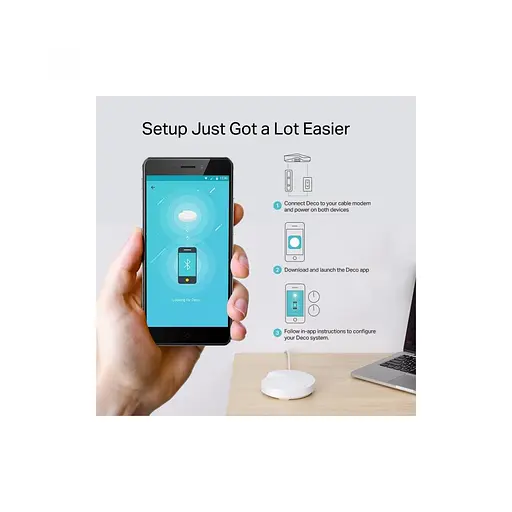 Wi-Fi роутер/повторник TP-Link Deco M5 (2-pack) - фото 5