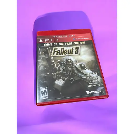 Лицензионный диск на PlayStation 3 Fallout 3: Game of the Year Edition