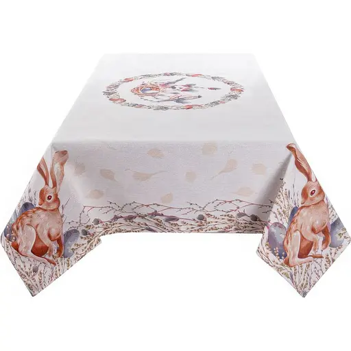 Скатерть гобеленовая Lefard Home Textile Easter time 140х260 см (711-139) - фото 1