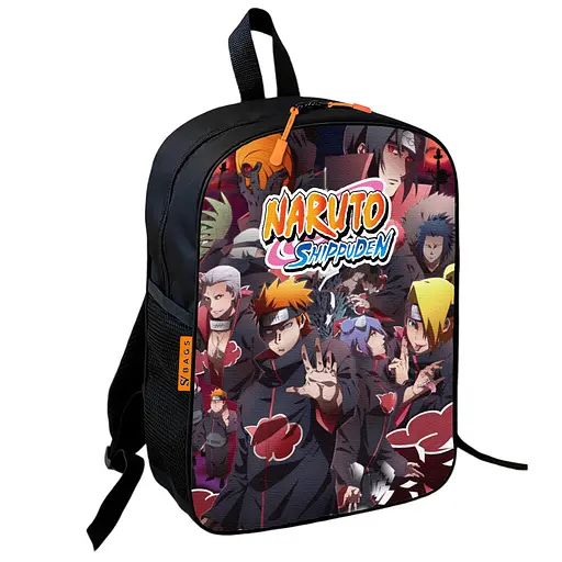 Рюкзак шкільний дитячий Наруто Акуцукі, Саске, Ітачі, Учиха, «Naruto» 36х27 см для хлопчика (00826)