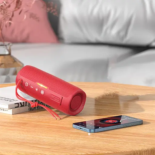 Портативна колонка Hoco HC16 vocal sports BT speaker IPX4 червона - фото 3