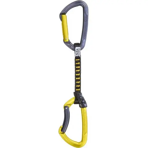 Відтяжка з карабінами Climbing Technology Lime Set 12 cm Dy Grey/Yellow (1053-2E661 HAB02)