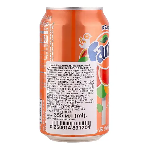 Напиток Fanta Peach 355 мл - фото 4