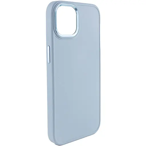 Чохол Epik TPU Bonbon Metal Style для Apple iPhone 14 Plus 6.7 Блакитний/Mist blue