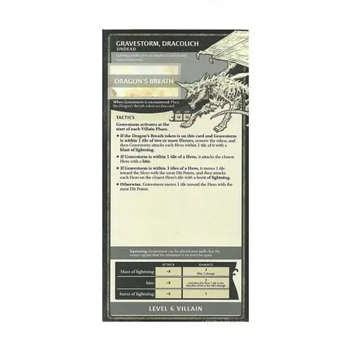 Настільна гра Wizards of the Coast Dungeons & Dragons: Замок Равенлофт (D&D Board: Castle Ravenloft) (англ.) (499893) - фото 13