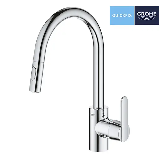 Смеситель для кухни Grohe QuickFix Get 31484001 Хром - фото 3