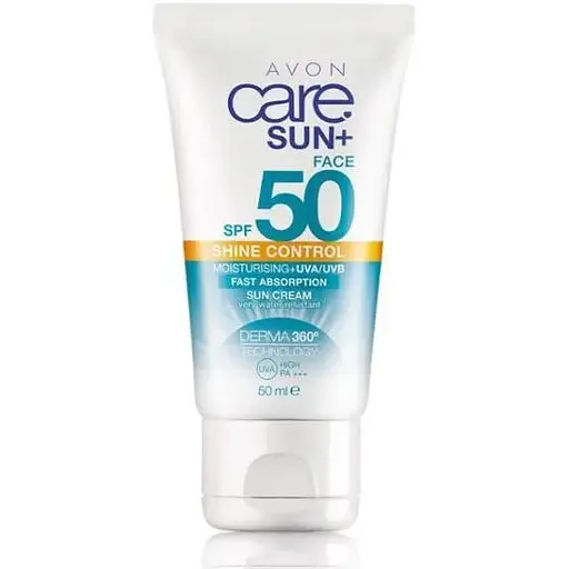 Сонцезахисний матуючий крем для обличчя Avon Care SPF 50 50 мл - фото 1