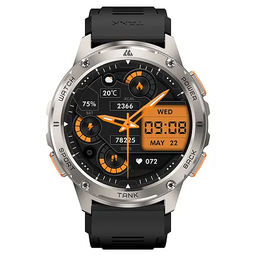 Наручные часы мужские TANK T3 Silver Kospet acs0029759 - фото 2