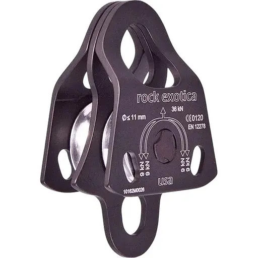 Блок-ролик Rock Exotica Mini Machined double (1053-P21 D-B)
