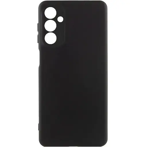 Чехол Silicone Cover Lakshmi Full Camera (A) для Samsung Galaxy M14 5G Черный / Black
