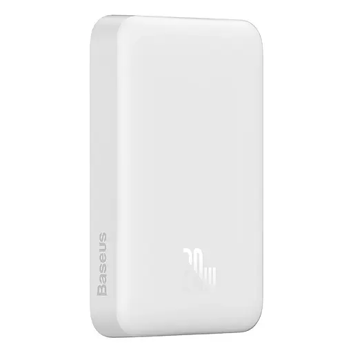 Зовнішній MagSafe акумулятор Baseus Power Bank 10000mAh 20W White - фото 5