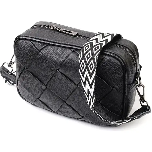 Жіноча шкіряна сумка Vintage 22х14х7.5 см sum0024738 - фото 1