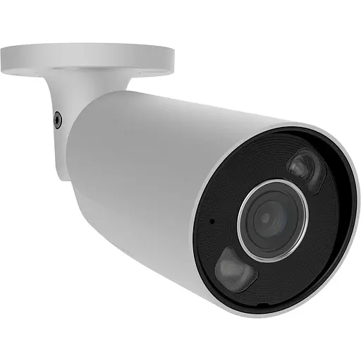 IP-камера Ajax проволочная BulletCam HL white, 8мп, 2.8мм, гибридная подсветка IR 35м, белый Led 50м, Poe, True WDR, IP 65, аудио, угол обзора 100° до 110°, уличная, белая