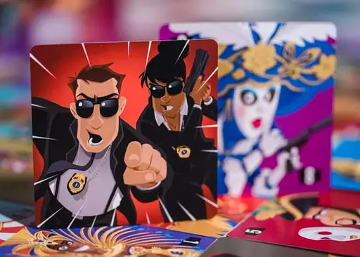 Настольная игра Geekach Games Мигцем. Шпионские игры (Wink: Nest of Spies) (укр.) (GKCH126W) - фото 5