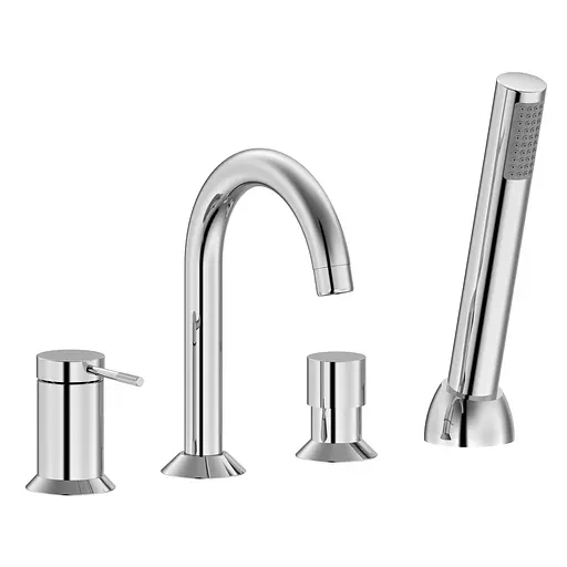 Смеситель для ванны врезной Imprese Brenta ZMK071901050 хром - фото 1