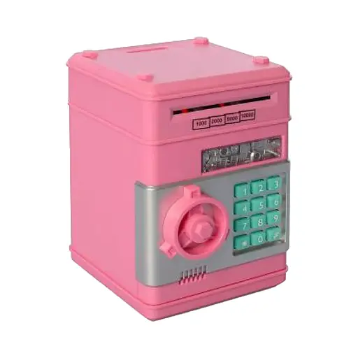 Скарбничка сейф із кодом, затягує купюри, звук, світло, MK4524 (В асортименті)