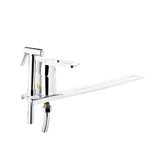 Змішувач-приставка для біде Kroner KRM Zenda - C025 CV022957, Хром - фото 1