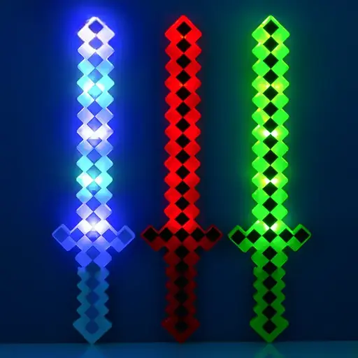 Меч со светом Майнкрафт, C28416, 62 см (в ассортименте) - фото 2