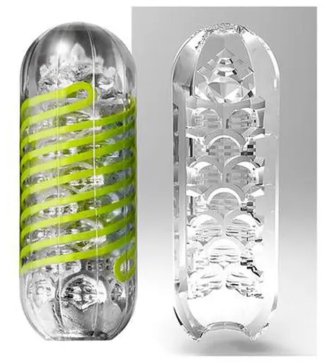 Мастурбатор Tenga Spinner Shell зелений - фото 5
