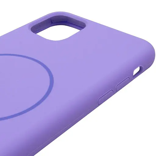 Чохол Epik Silicone Case Full Protective AA with MagSafe для Apple iPhone 11 Pro Max 6.5 Бузковий/Dasheen - фото 4