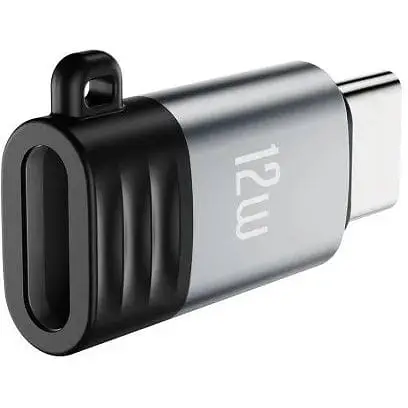 Коннектор XO NB263A Lightning Female TO TYPE-C Male PD27W Черный