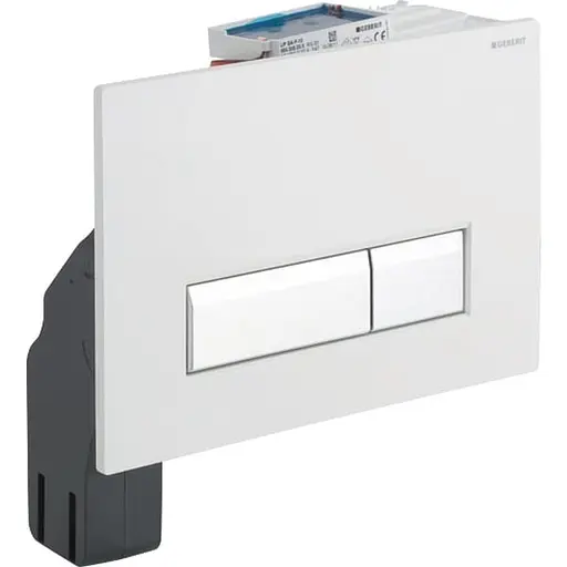 Клавіша змиву з вбудованою системою видалення запаху Geberit Sigma40 чорний алюміній 115.600.SJ.1, Чорний - фото 3