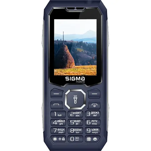 Мобільний телефон Sigma Mobile X-style 341 BRO Blue