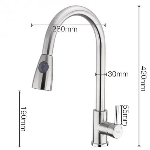 Смеситель для кухни Frap F60899-1 - фото 2