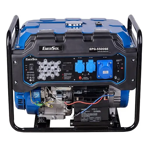 Генератор бензиновий 5 кВт EnerSol EPG-5500SE (41-00462) - фото 2