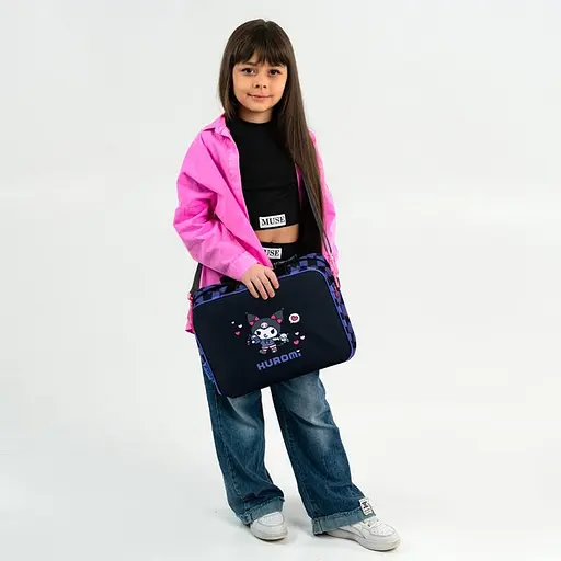 Школьная текстильная сумка Kite Kuromi (HK26-589-1) - фото 7