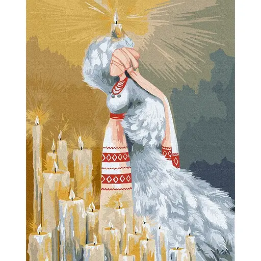 Картина за номерами "Світло правди" ©Світлана Теренчук KHO5087 Ideyka 40х50 см