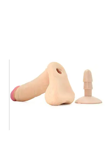 Фаллоимитатор Doc Johnson The Realistic Cock 20.5 см телесный - фото 4