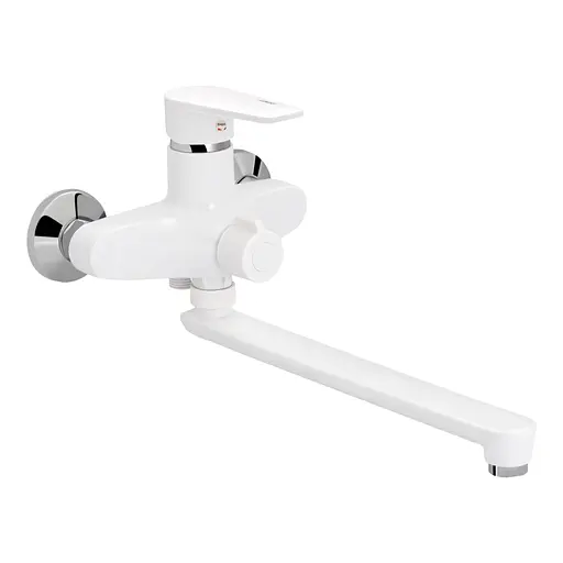 Смеситель для ванны Brinex 35W 005 Белый - фото 1