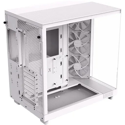 Корпус NZXT H6 Flow All white (CC-H61FW-01) Без БП Б/у - фото 4