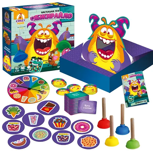 Гра настольная Vladi Toys, развлекательная, Обжора, VT8055-41