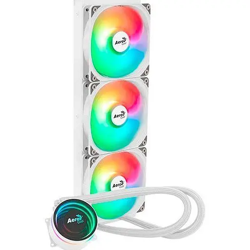 Система водяного охлаждения Aerocool Oasis L360 White (ACLA-OA36117.21) [143335] - фото 2
