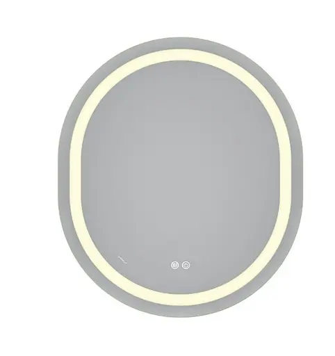 Зеркало Mixxus Premium ELLIPSE MV05-80x70-REVERSE (LED Touch, Anti-fog (3-6,5kK)) (MP6643) - фото 4