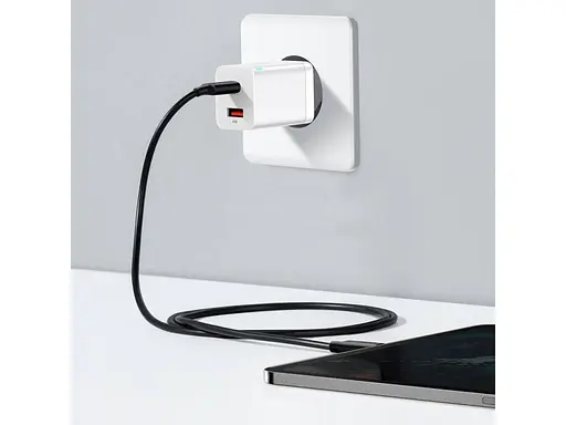 Зарядний пристрій Baseus Super Si Pro Quick Charger Type-C + USB 30 W CCSUPP-E02 - фото 3