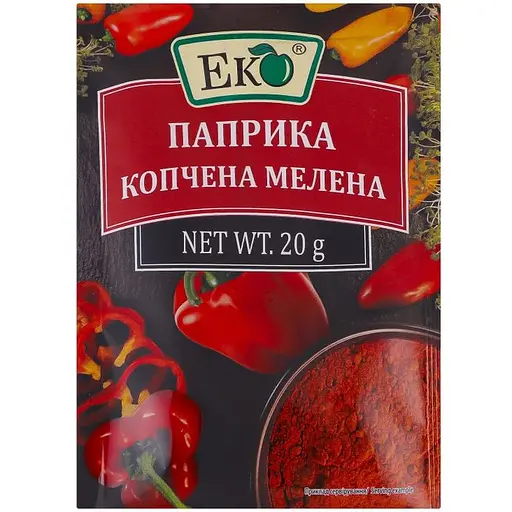 Паприка Эко копченая молотая 20 г